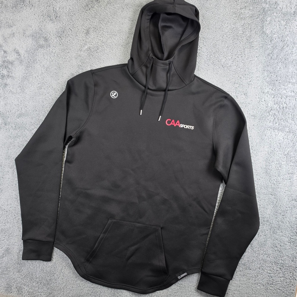 Legends Hawthorne Hoodie Mens L Black CAA Sports Performance Athletic Pullover